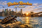 Adult Dubia Male Roaches/feeder -live Arrival Free Shipping. Fixed Price $25.00.
