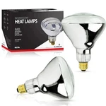 250 Watt Heat Lamp Bulb For Bathroom R40 Incandescent Shower Clear .... Fixed Price $39.99.