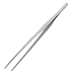 15 Inch Stainless Steel Tweezers Nonslip Long Straight Tongs Tool With. Fixed Price $12.43.