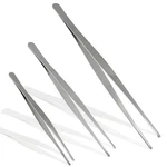 Bonsicoky 3PCS Stainless Steel Tweezer (8" 10" 12" (1 Set), Silver. Fixed Price $14.99.