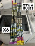 6-PACK 36" Zoo Med Ocean Sun 10,000K High Intensity T8 Marine Reef Aquarium Bulb. Fixed Price $99.94.