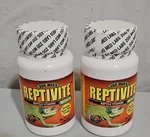 Lot Of 2 Zoo Med's Reptivite Reptile Vitamins With D3 - Oz. Fixed Price $18.95.