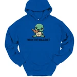 Im On The Ninja Diet Hooded Sweatshirt Funny Turtle Pizza Food Movie Hoodie. Fixed Price $29.99.