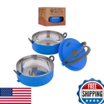 Healthy Human Travel Pet Bento Bowls Stainless Steel, Bpa-free, Leak-proof,. Fixed Price $60.90.