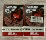 Spottedsalamader Infrared Heat Lamp Bulbs 100W 2 Pack. Fixed Price $18.39.