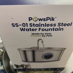 Pawspik Cat Water Fountain, 108 Oz Automatic & Dog With Filters. Fixed Price $40.00.