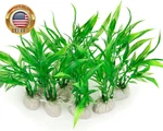 10 Pack Artificial Aquarium Plants, Small Size 4 Inch Approximate Height Fish Ta. Fixed Price $14.68.