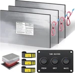 Rv Tank Heater Pad 12V/13.5V,12"X18" 3PCS Holding With Automa. Fixed Price $92.95.
