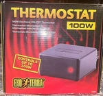 Exo Terra Thermostat - 100W Electronic Off #567 New Fast Free Shipping!!. Fixed Price $49.99.