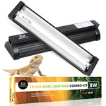 T5 Uvb Reptile Light Fixture Combo Kit 8W 10.0 Complete Ho For. Fixed Price $37.92.