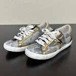 Mark Nason The Stellar Gold Snake-skin Python Women's Shoes Size 8.5 -113197 Snk. Fixed Price $24.95.