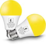 Evastary Dusk To Led Yellow Bug Light Bulb, 2 Pack Dawn,. Fixed Price $12.71.