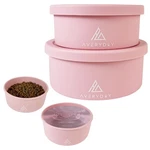 Averyday 50 Oz Travel Dog Bowls With Lids, 2-IN-1 Portable Pet For Food An. Fixed Price $38.33.