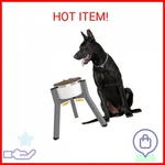 Tidant Dog Stand, Adjustable Width For 7-10.6'' Bowls, Raised Food & Wa. Fixed Price $27.52.