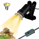 Gozilla Reptile Heat Lamp, Turtle With 50W Uva/uvb Lamp-black. Fixed Price $18.99.