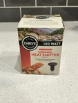 Thrive Ceramic Heat Emitter For All Reptiles 100 Watt Lasting Up To 20,000 Hours. Fixed Price $13.57.