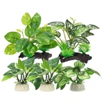 Aquarium Plastic Plants, Driftwood Betta Silk Se.... Fixed Price $25.04.