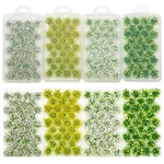 Cayway 128 Pcs Miniature Colorful Flower Cluster, 4 Static Grass Green. Fixed Price $22.31.
