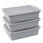 Saedy Pack 13 Food Service Bus Tub With Lid, Restaurant Dish Gra.... Fixed Price $62.93.