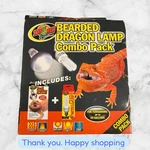 Zoo Med Bearded Dragon Lamp Combo Pack (0065) New Shipping. Fixed Price $20.00.