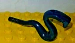 Lego Dark Blue Snake Cobra Minifigure Zoo Jungle Reptile Raised Up Indiana Jones. Fixed Price $6.23.