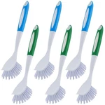 Hsei 6 Pcs Blue And Green Kitchen Scrub Dish Brush Bulk With 11 Inch Anti Sli.... Fixed Price $26.49.