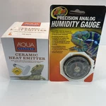 Nib Aqua Culture Ceramic Heat Emitter Included Humidity Gauge 100 Watts Lot. Fixed Price $12.50.