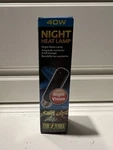 Exo Terra 40 Watt Night Heat Lamp Vision Reptile Bulb. Fixed Price $6.99.