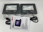 Lanfu 30W Led Uv Black Floodlights IP66 Waterproof Outdoor 2-PACK. Fixed Price $50.92.
