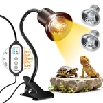 Reptile Heat Uva Uvb 50W 75W Clamp Timer 2 Bulbs Tfnn Light Intelligent. Fixed Price $35.99.