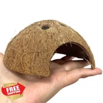 Hamiledyi Coconut Shell Hideout Gecko Hermit Crab Lizard Tank Cave. Fixed Price $34.99.