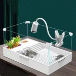 Turtle Tank Aquarium, Terrapin Lake With Water Pump For Pet Reptile. Fixed Price $58.95.
