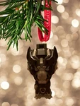 2011 Transformers Dark Of Moon Iron Hide Flip Out Ornament Figure Figurine Charm. Fixed Price $10.85.
