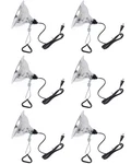 Simple Deluxe 8.5" Clamp Light Socket Aluminum Reflector 150W Max 6-PACK. Fixed Price $76.90.