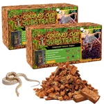 Riare 2 Pack Natural Coconut Chip Substrate For Reptiles- Compressed. Fixed Price $21.99.