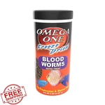 Omega One Freeze Dried Blood Worms Fish Food 0.96 Oz. Fixed Price $43.99.