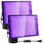 2 Pack 300W Lights, Flood With Plug And Switch,for Glo.... Fixed Price $111.68.