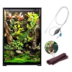 Reptizoo 67 Gallon Large Reptile Terrarium 24"X18"X 36" Glass Paludarium Tank.... Fixed Price $513.05.
