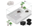 Moon Orange Ecological Turtle Tank. Fixed Price $40.00.