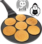 Mini Pancake Pan- Make 7 Unique Flapjack Zoo Animals, Includes Elephant,. Fixed Price $38.99.
