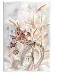 9409 Stupell Beige Seashells On Reef Wood Wall Plaque 10 X 15 Art New. Fixed Price $22.00.