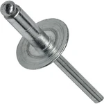 Large Flange Aluminum Pop Rivets All Dome Head Blind Every Size Available. Fixed Price $390.66.