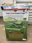 Kaytee My First Home Multi-level Exotics Habitat For Pet Chinchillas, Rats, D.... Fixed Price $84.99.