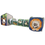 Kitty City Jungle Indoor Collapsible Tunnel Cube Cat Play Condo. Fixed Price $23.45.
