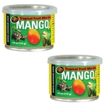 Zoo Med Fruit Mix-ins Mango Reptile Wet Food 3.4 Oz (2-PACK). Fixed Price $13.95.