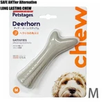 Petstages Deerhorn Dog Chew Toy Medium PTPS668 Durable Antler Alternative. Fixed Price $30.00.