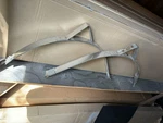 Set Oem Stainless Steel Fuel Tank Strap For Kw Kenworth K231-404-13. Fixed Price $450.00.